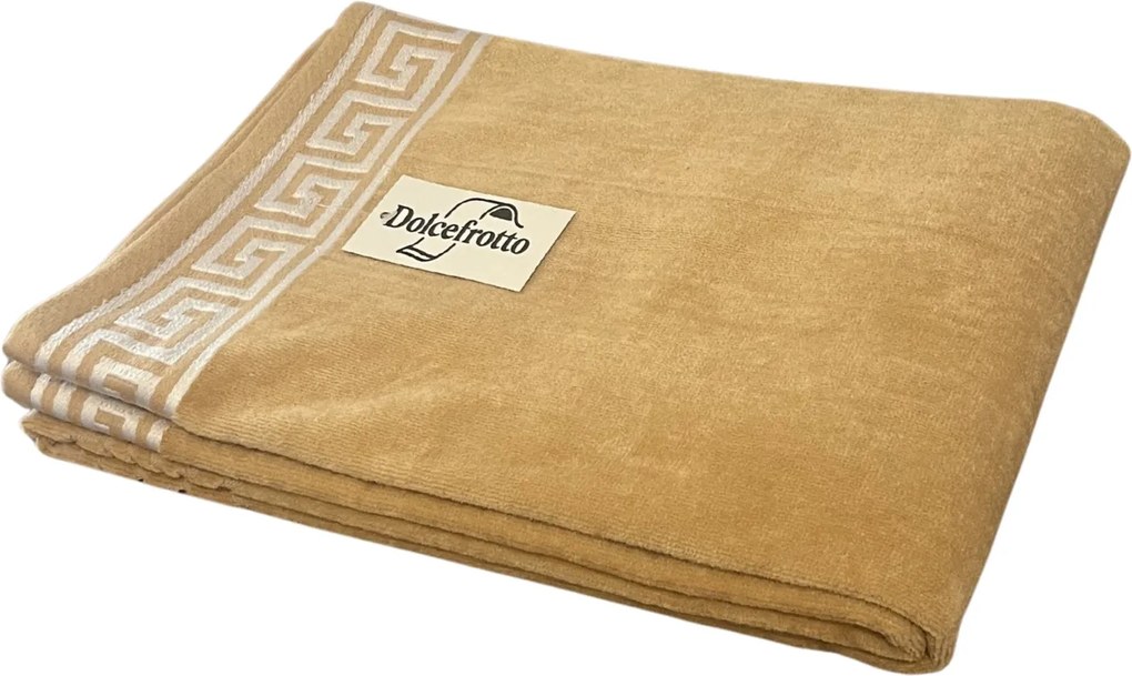 POSEIDON Strandtörölköző bézs 165x90cm