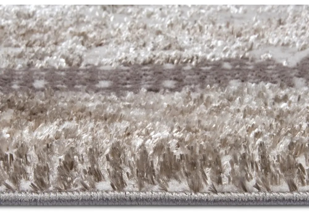Bézs-ezüstszínű szőnyeg 200x280 cm Shine Classic – Hanse Home