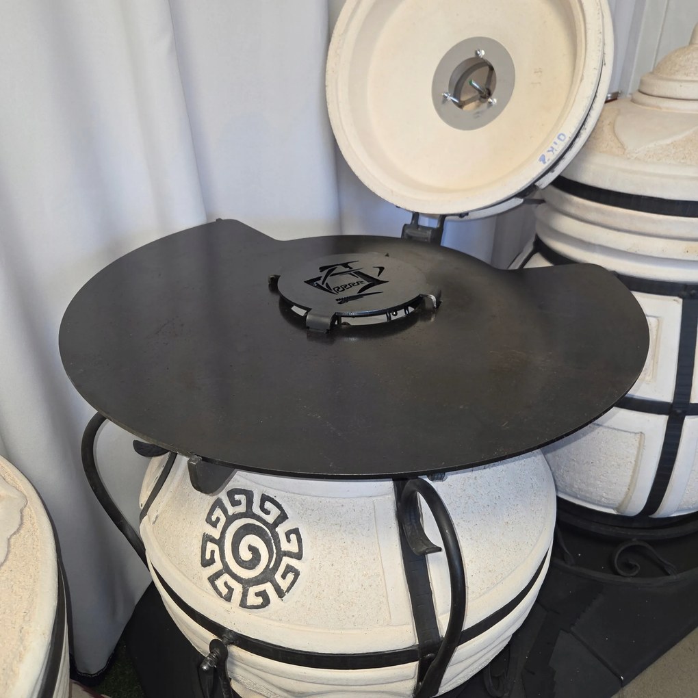 Főzőlap Nagy grillező serpenyő 70 X 56 cm