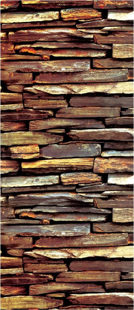 Flizelin fotótapéta Tégla fal rusztikus kő 91x211 +ragasztó