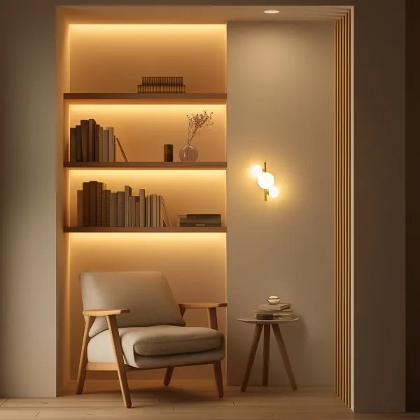 Brilagi - LED Fali lámpa MILLA 3xG9/3W/230V arany/fehér