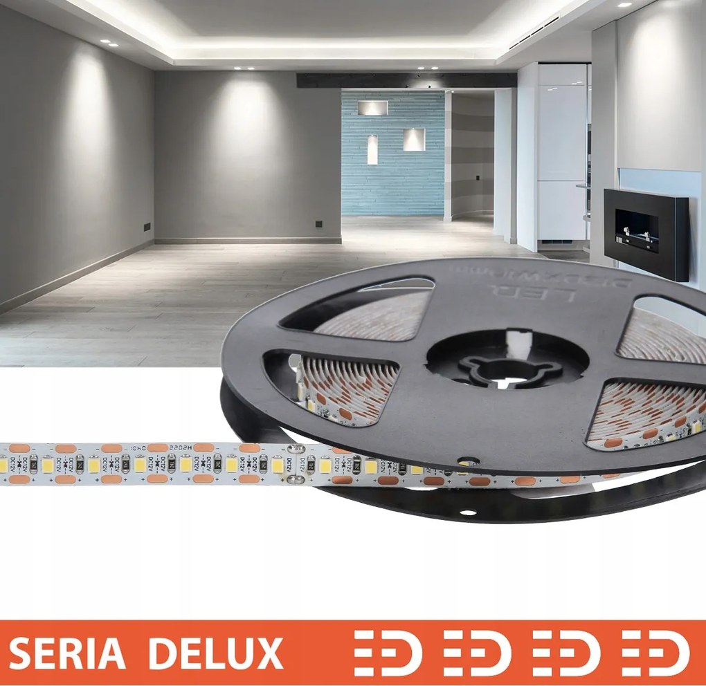 Led szalag 1 cm-enként vágható Hideg fehér 12V 100 LED/m 1 méter 7 év garancia