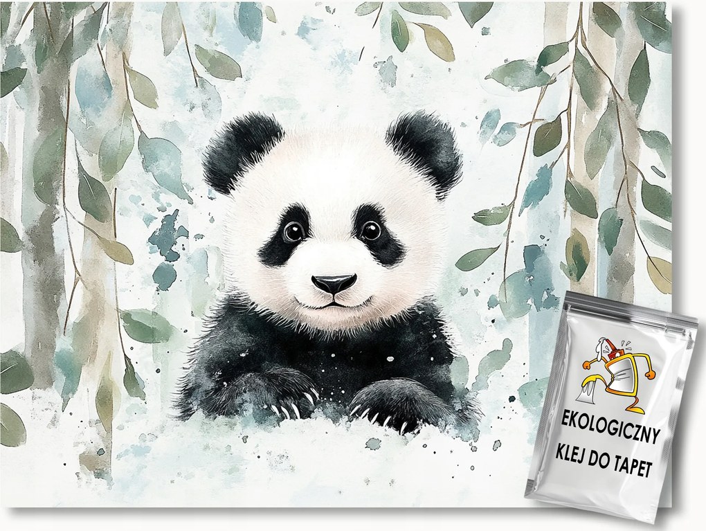 Fotótapéta Flizelina Fa Eukaliptusz Mackó Panda Mackó 100x75 ragasztó