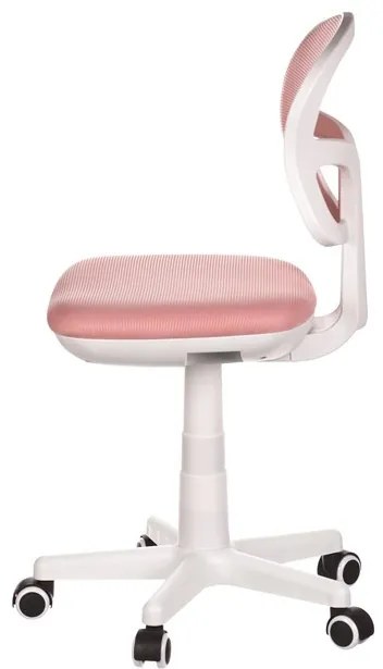 Gyerek Forgószék, Magasságállítás, Rózsaszín Hálós. KA-C801 PINK
