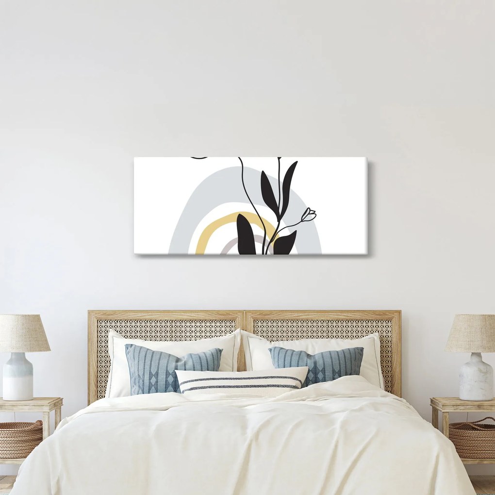 Kép - Virágok vázában N⁰1 (120x50 cm)