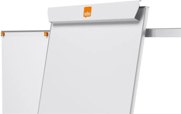 Flipchart tábla, mágneses felület, 2 db segédkarral, 68x100,5 cm, NOBO Essentials, fehér (VN5693)