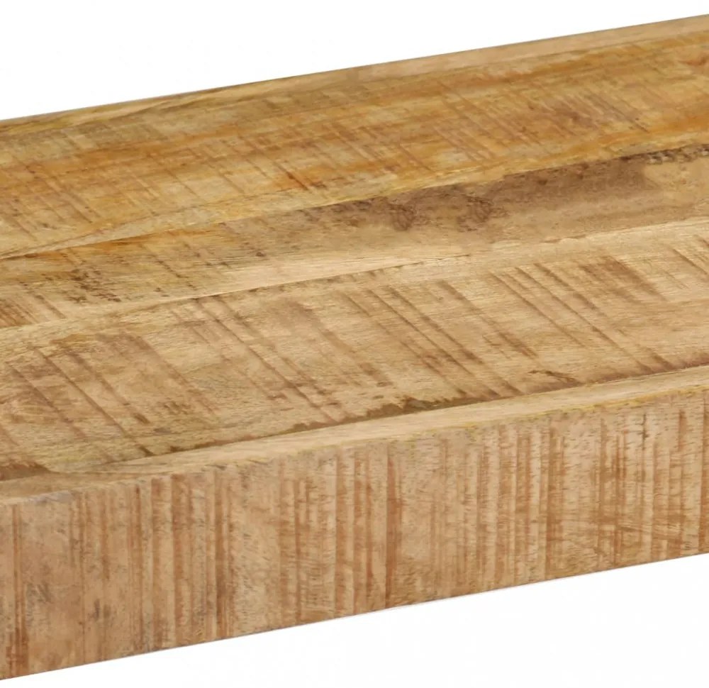 tömör mangófa TV-szekrény 90 x 30 x 40 cm