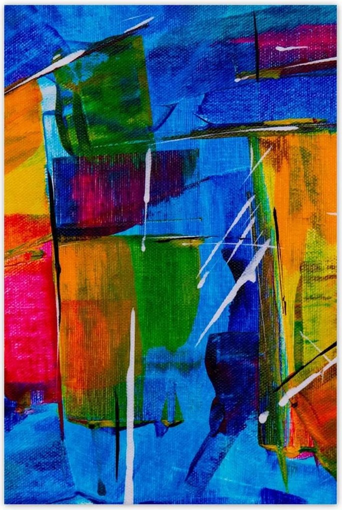 Poszterek 80x120 Absztrakt Sárkány