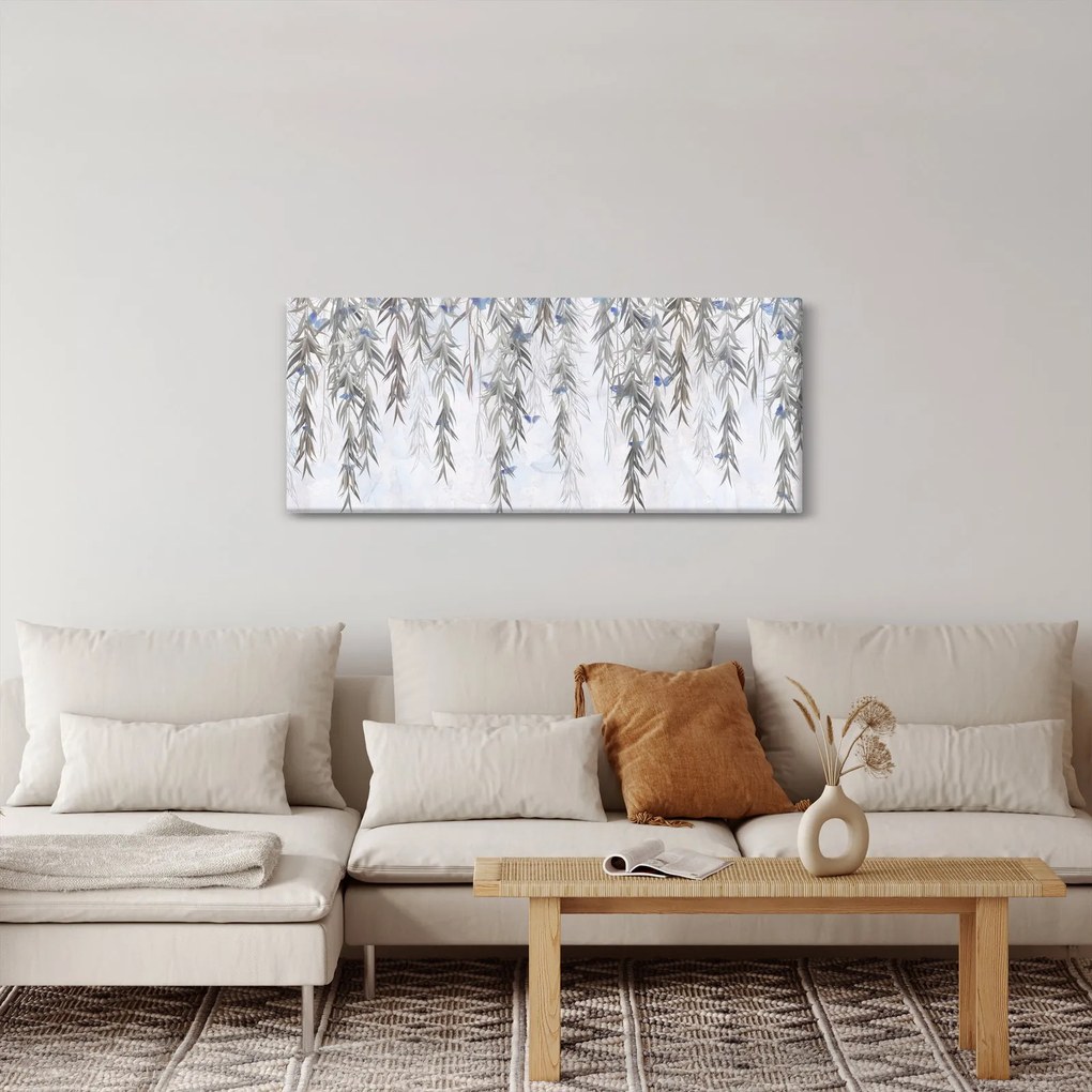 Kép - Fűzfa gallyak pillangókkal (120x50 cm)