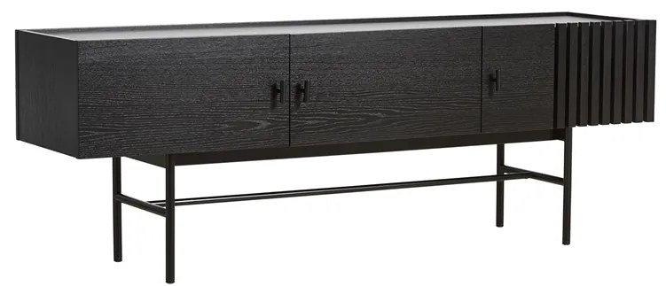Komód "Array", 150 x 53 cm, 2 változat - Woud Variáns: tölgyfa, fekete