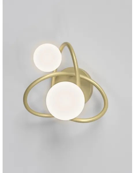 Wofi 4014-201 - LED fali lámpa NANCY 2xG9/3,5W/230V arany/fehér