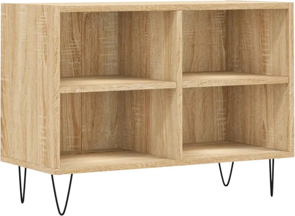 vidaXL sonoma tölgy színű szerelt fa TV-szekrény 69,5x30x50 cm