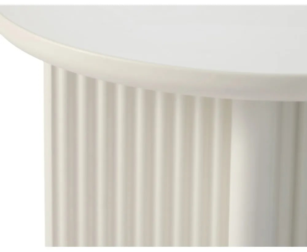 Kerek tárolóasztal ø 50 cm Palma – Unique Furniture