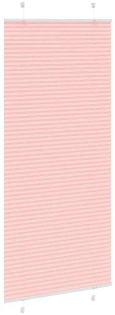 pliszírozott redőny rózsaszín 100x200 cm szövetszélesség 99,4cm
