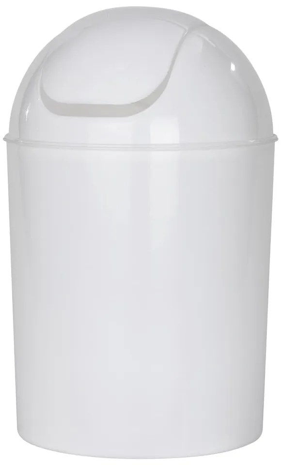 Fehér rozsdamentes acél szemetes 6 l Economic – Wenko