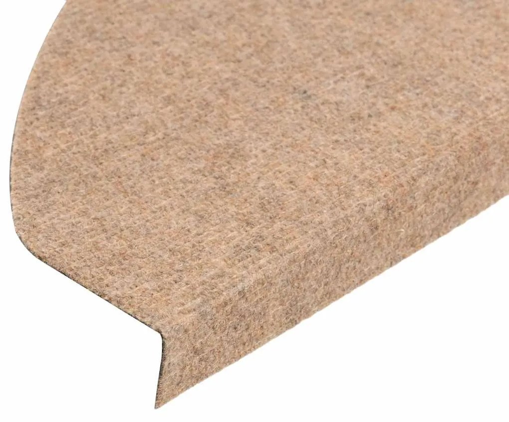 30 db bézs öntapadó lépcsőszőnyeg 65 x 22,5 x 3,5 cm