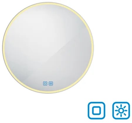 NIMCO ZP 26000RVX - LED háttérvilágítású fürdőszobatükör 3000-6500K, átmérő 60 cm, IP44