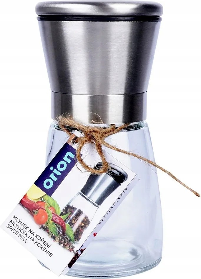 Só-bors daráló fűszer őrlő asztali üveg fűszertartó