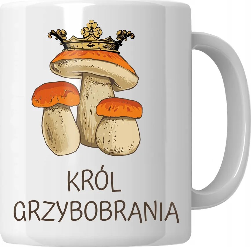 Bögre A Gombakirály Ajándék Gombakészítőnek Erdő