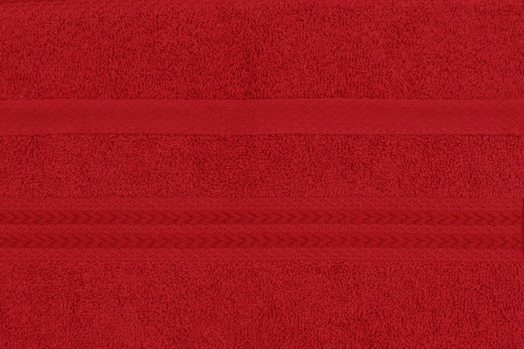 Vendégtörölköző Szett (6 db) Rainbow - Piros