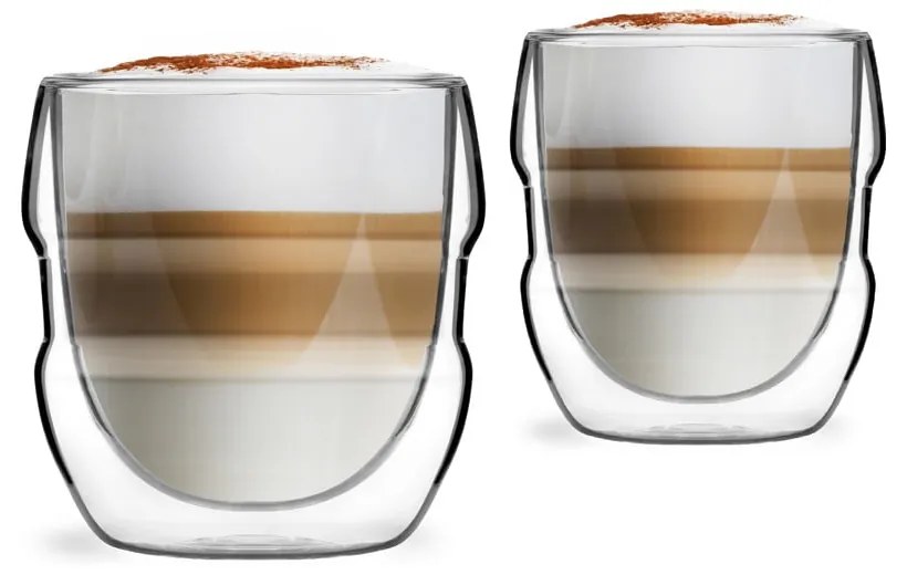 Sferico 2 db-os duplafalú pohár szett, 250 ml - Vialli Design