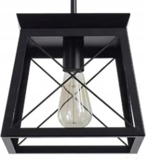 Függő lámpa Ganeed Rusztikus lámpa Állítható konyhai fény E27