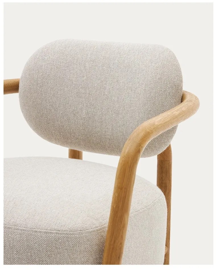 Bézs fotel Melqui – Kave Home