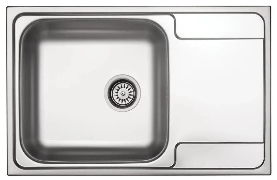 Deante ZEO_011C - Mosogató SOUL 50x79 cm szatén