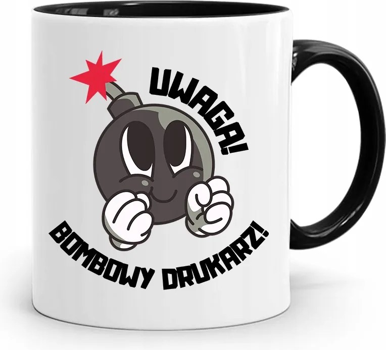 Nyomtatós Bögre Fekete Születésnapi Ajándék fényképes nyomtatással