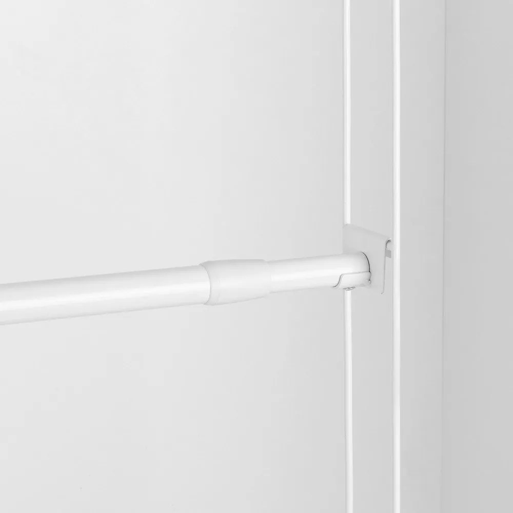 2 létra és kihúzható ruhatartó rúd szett - Compactor