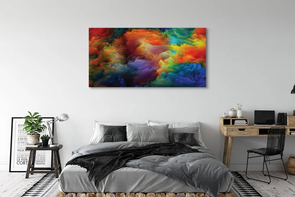 Canvas képek 3d színes fraktálok 140x70 cm