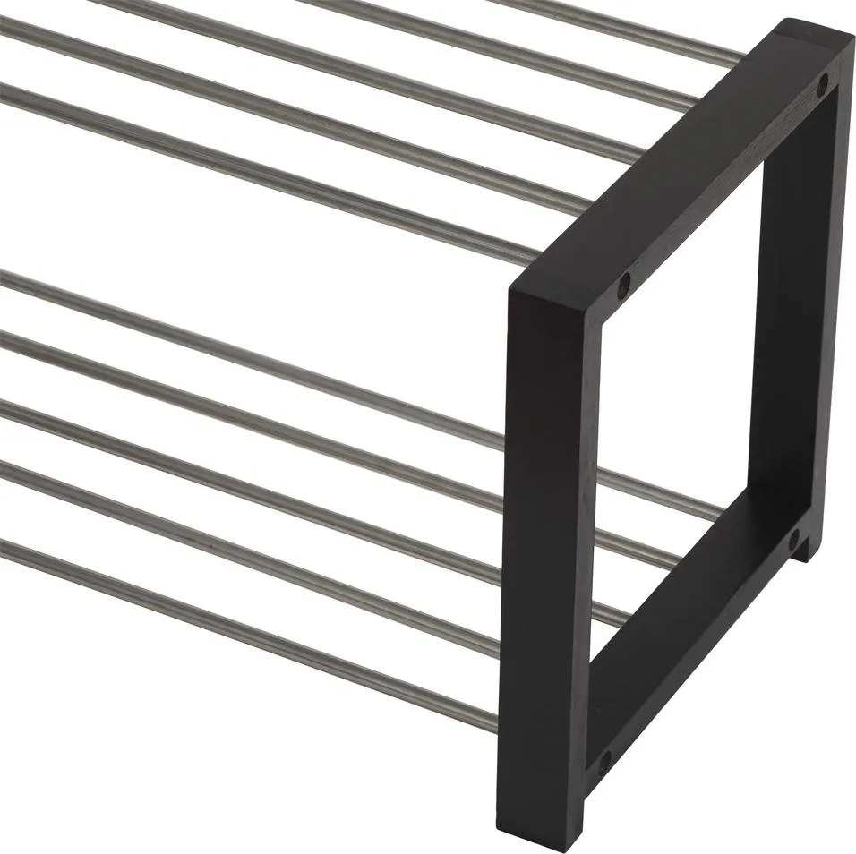 AVENBERG RACK 2 Cipőtartó - fekete