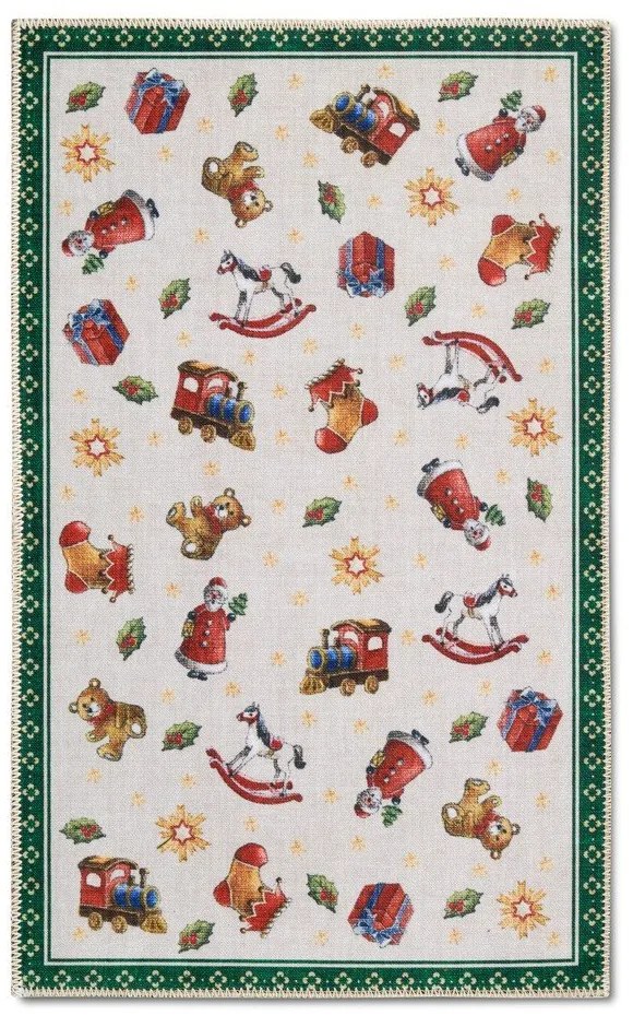Zöld szőnyeg karácsonyi mintával 50x80 cm Green Christmas – Villeroy&amp;Boch