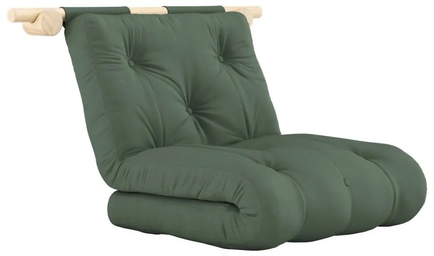 Zöld fotel Hooked – Karup Design