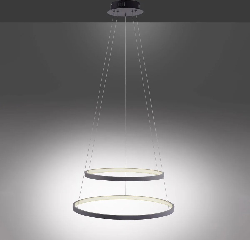 Paul Neuhaus modern függeszték circle antracit pln11525-13