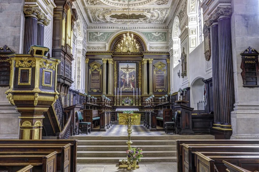 Poszter 60x40cm Mindenszentek templom, Assaf Frank