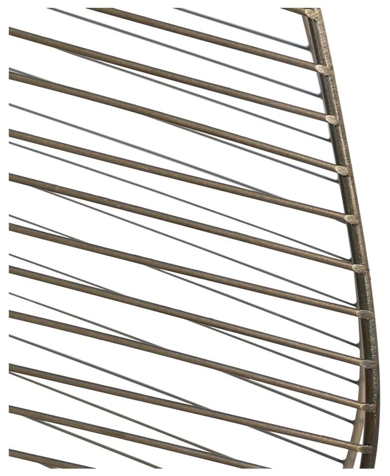 Aranyszínű függőlámpa fém búrával – Ixia