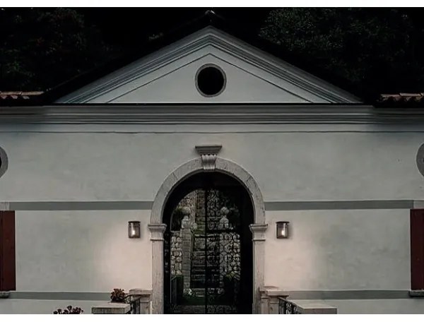 Redo 9577 - Kültéri fali lámpa VISIR 1xE27/42W/230V IP23