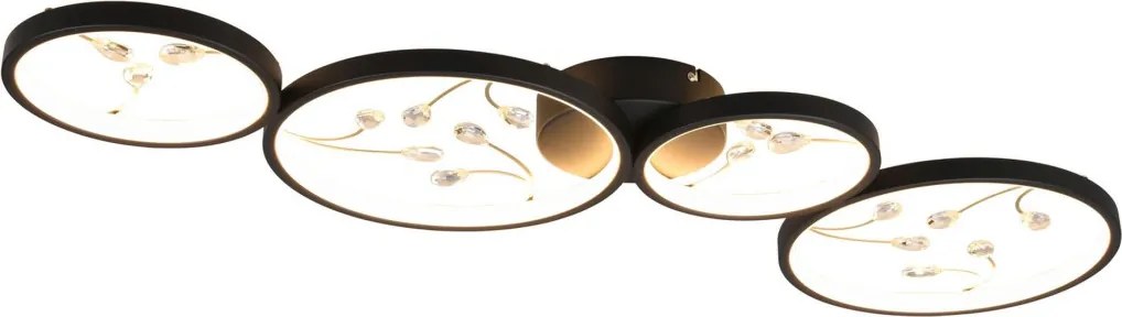 Trio GROOVY 642110432 Plafonlámpa 1x37w/led 3000k 4600lm ip20