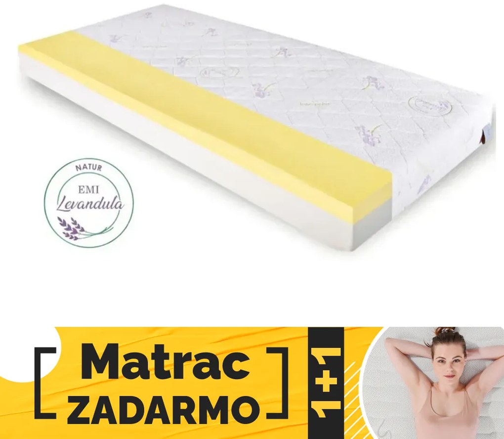 EMI Lavender Memory matrac 1+1 INGYEN: 80x190 cm