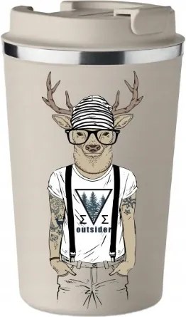 Prémium Termo Bögre bézs ajándék neki Szarvas Outsider KT_350