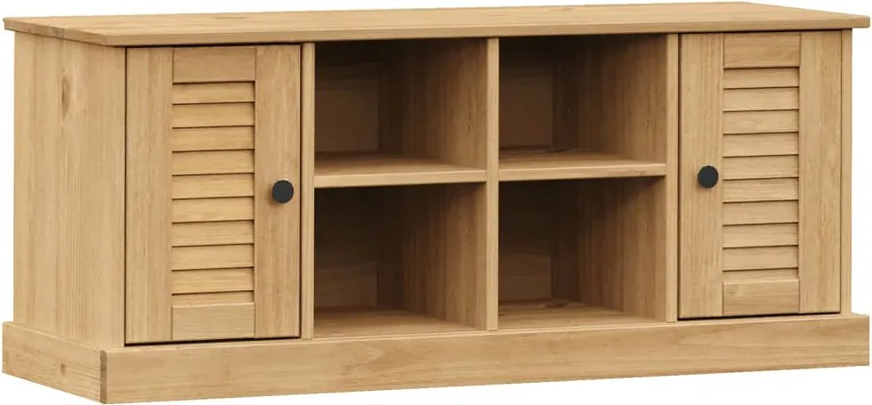 vidaXL VIGO tömör fenyőfa cipőtároló pad 106 x 35 x 45 cm