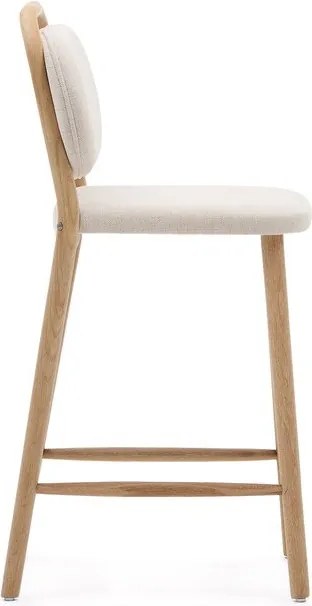 Bézs bárszék (ülésmagasság 66 cm) Helda – Kave Home