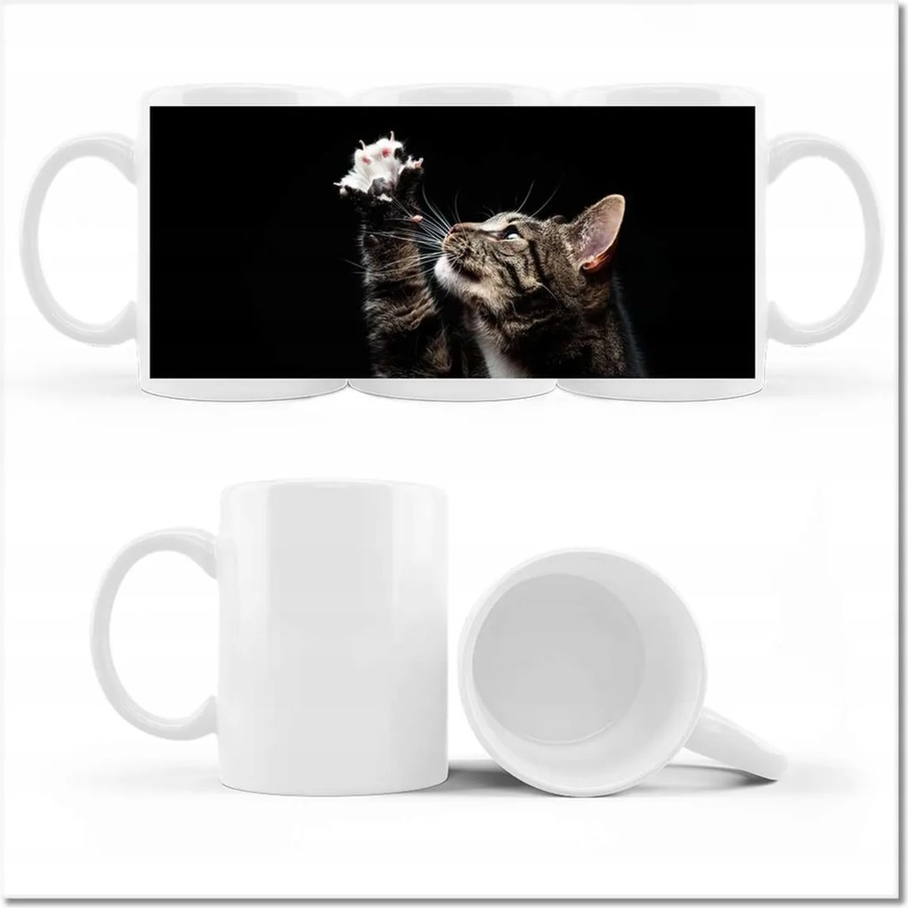 Fotó bögre Fajta macska kis mancs