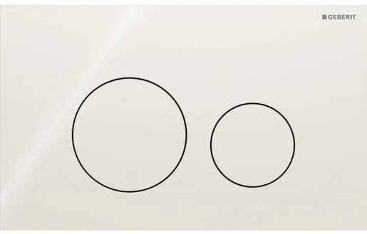Geberit Sigma40 vezérlő gomb üveg homokszürke 115.628.JL.1