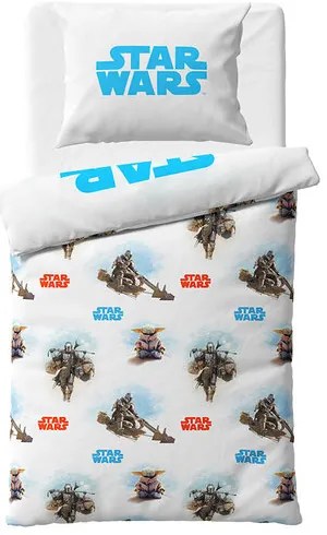Star Wars Baby Yoda gyermek ágynemő, 140 x 200 cm,70 x 90 cm