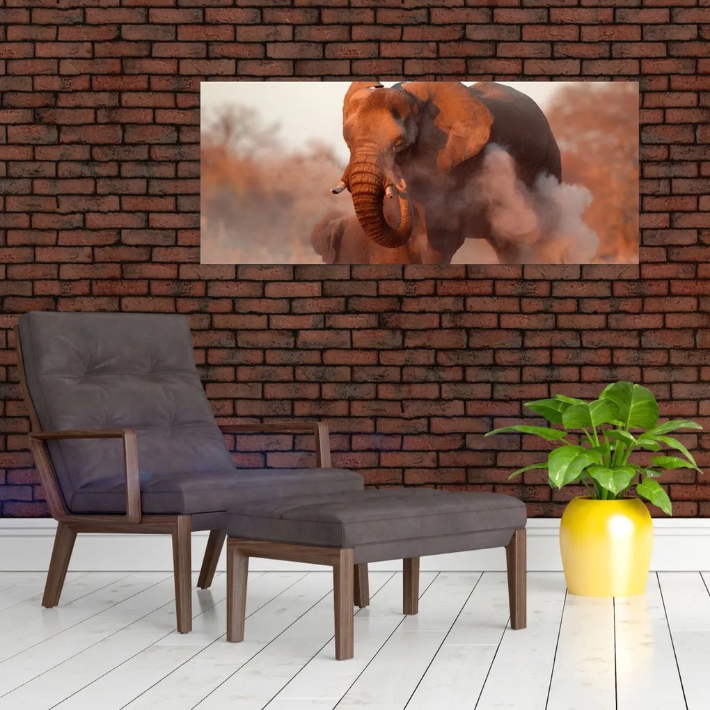 Kép - Nagy afrikai elefánt (120x50 cm)