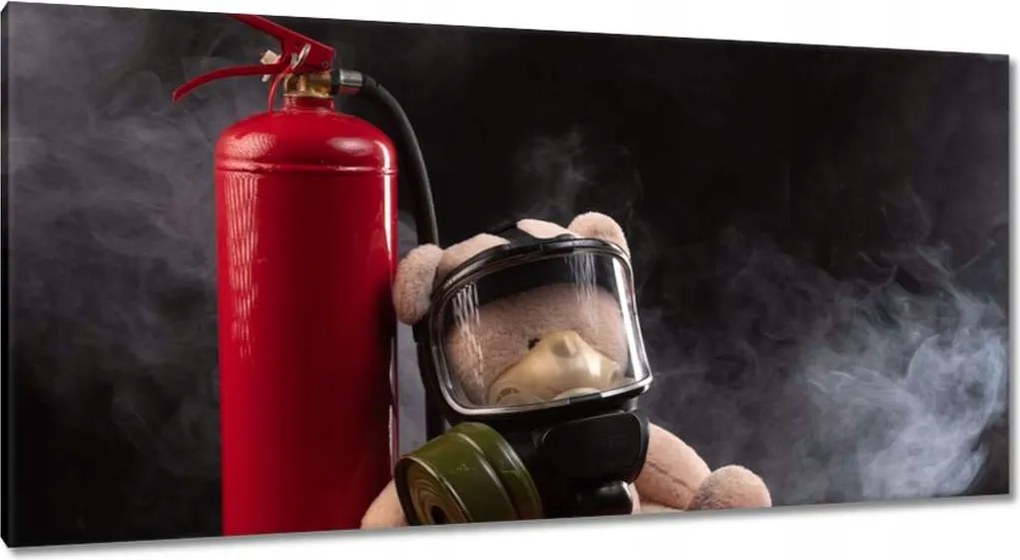 Képek 115x55 Maci gázmaszk tűzoltó készülék