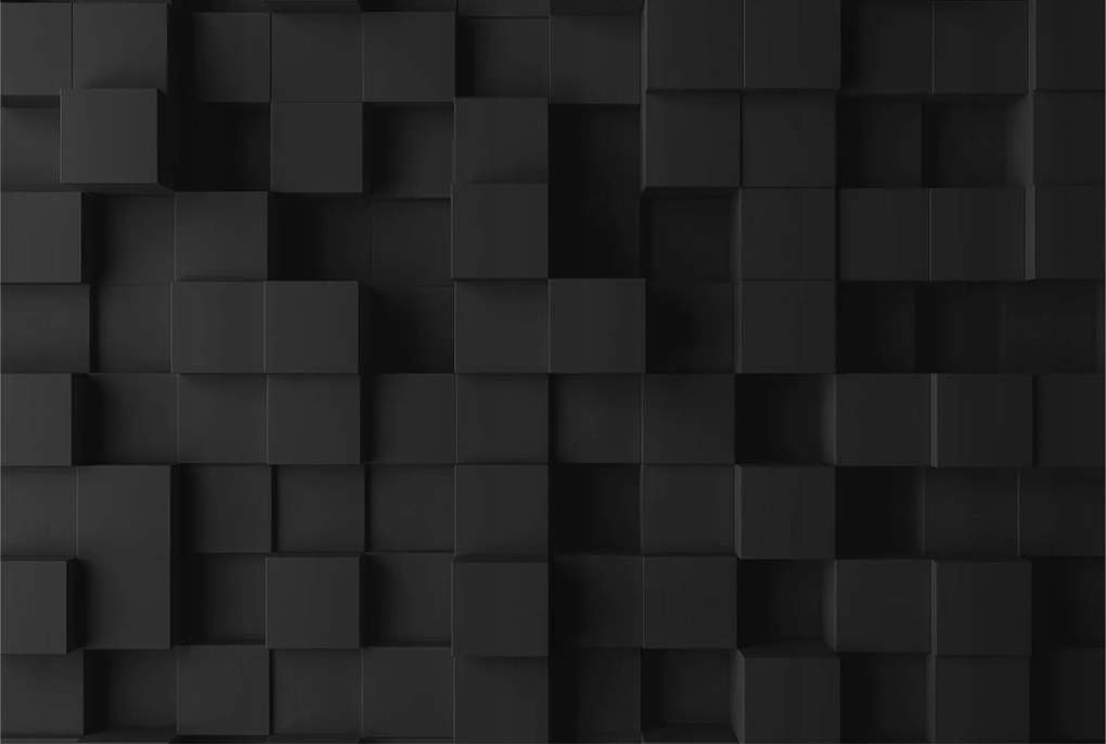 Fotótapéta Falra az előszoba konyhájába Háromdimenziós kockák 104x70