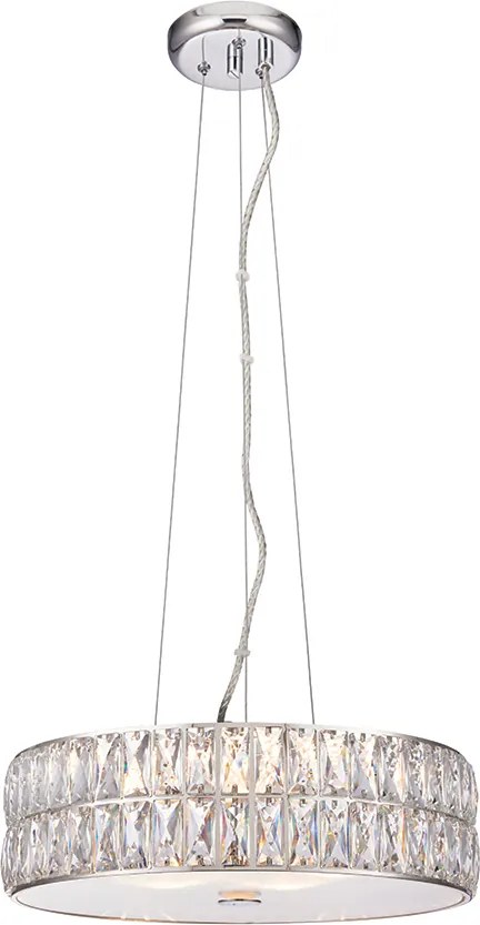 Endon glamour modern függeszték verina króm átlátszó end76513